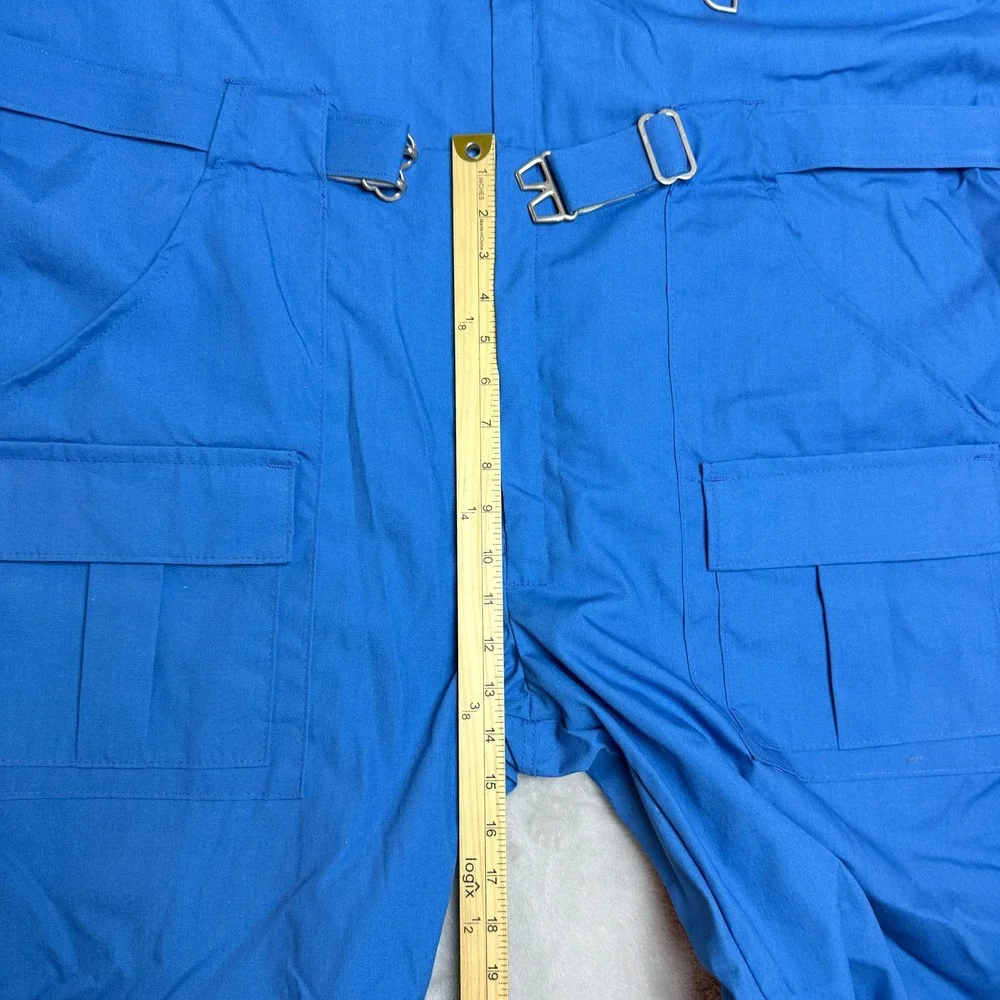 NOS VTG Bass Pro Shops Outdoor Jumpsuit Coveralls Men XXL 50-52 Short Sleeve NEW